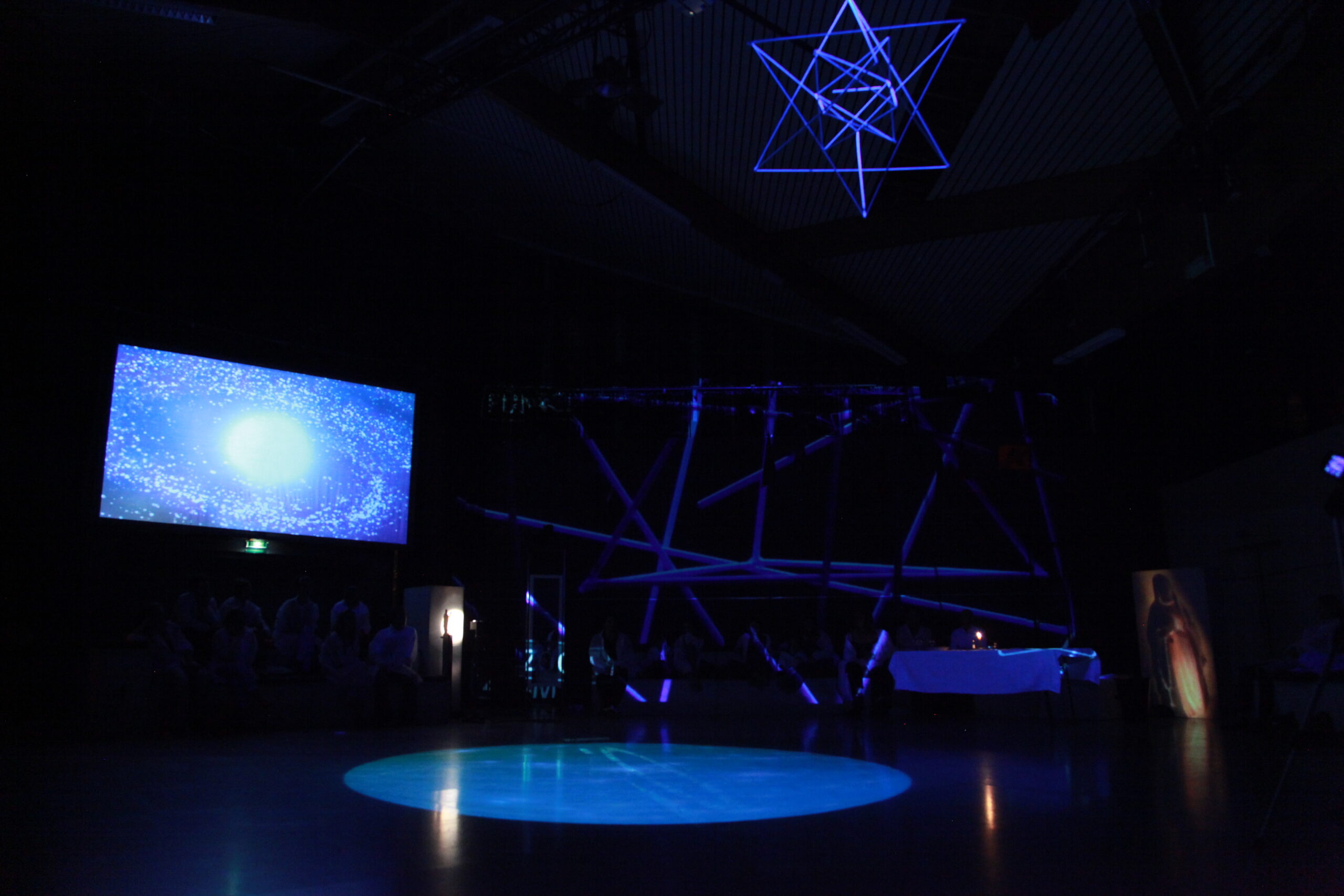 LF Collectif immersive audiovisual scenography installation