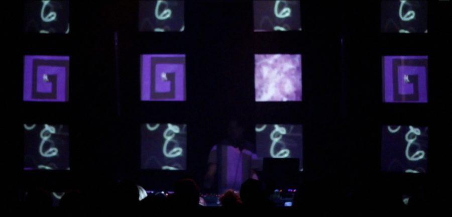 Immersive video projection during MaH Antirouille event