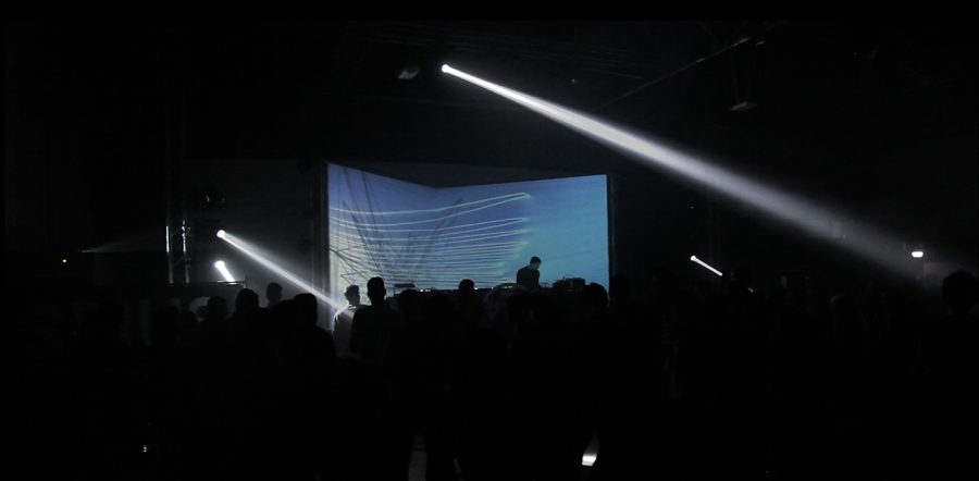 Florian Meindl live audiovisual scenography by LF Collectif – Raum #3 2017